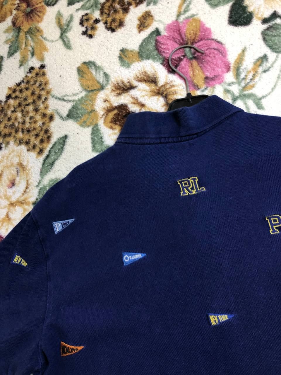 Polo Ralph Lauren Polo Ralph Lauren Designer Monogram Logo T Shirt Size US S / EU 44-46 / 1 - 13 Thumbnail