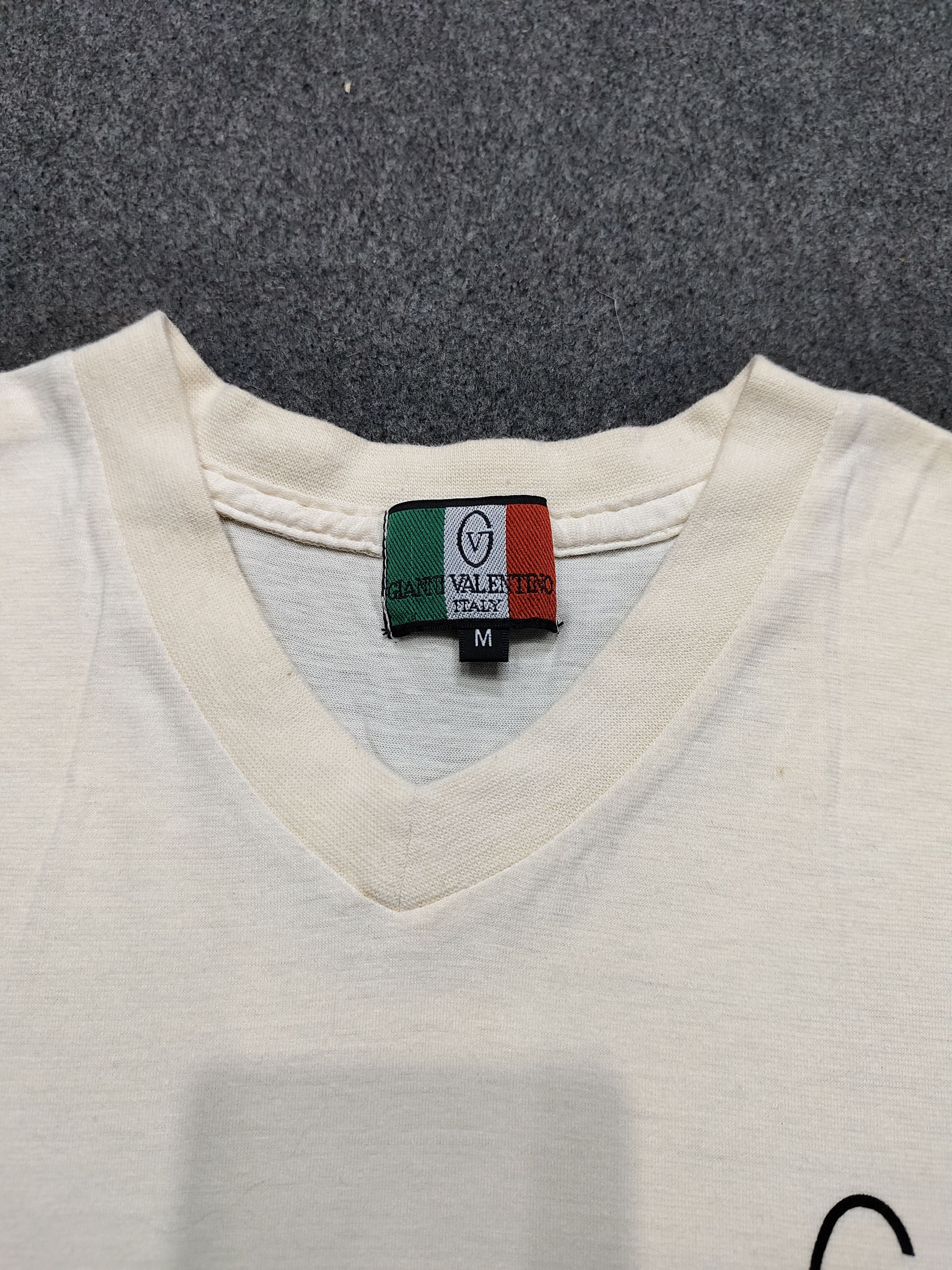 Gianni Valentino 2000s Gianni Valentino-Normcore Minimalist Color Block Tee Size US M / EU 48-50 / 2 - 4 Thumbnail