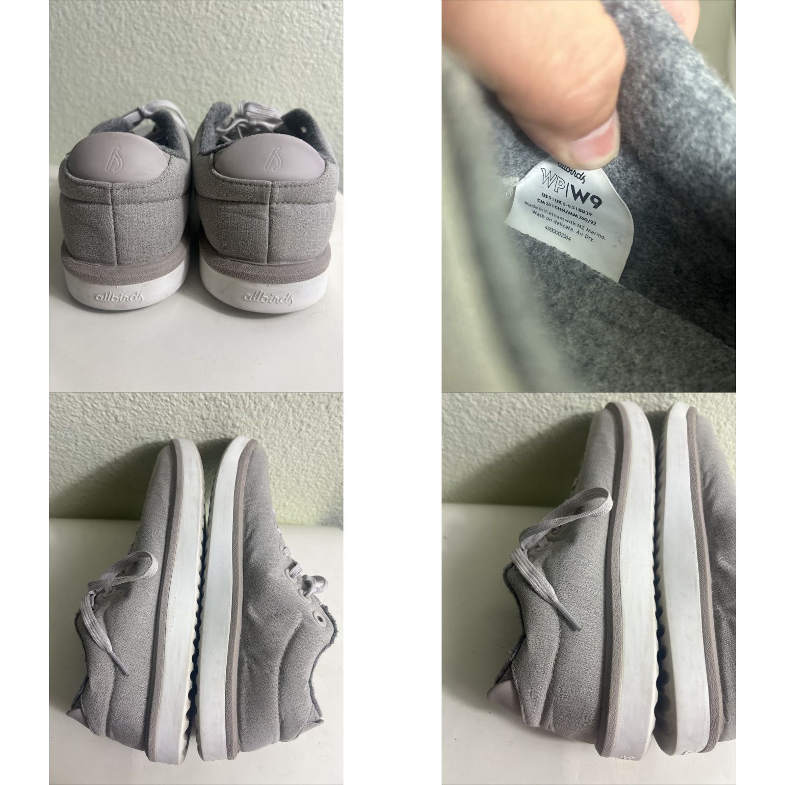Allbirds Women’s Allbirds Wool Piper Gray Low Top Size 9 Lace-Up Sneaker User: Women’s Allbirds Wool Piper Gray Low Top Size 9 Lace-Up Sneaker Size M / US 6-8 / IT 42-44 - 9 Thumbnail