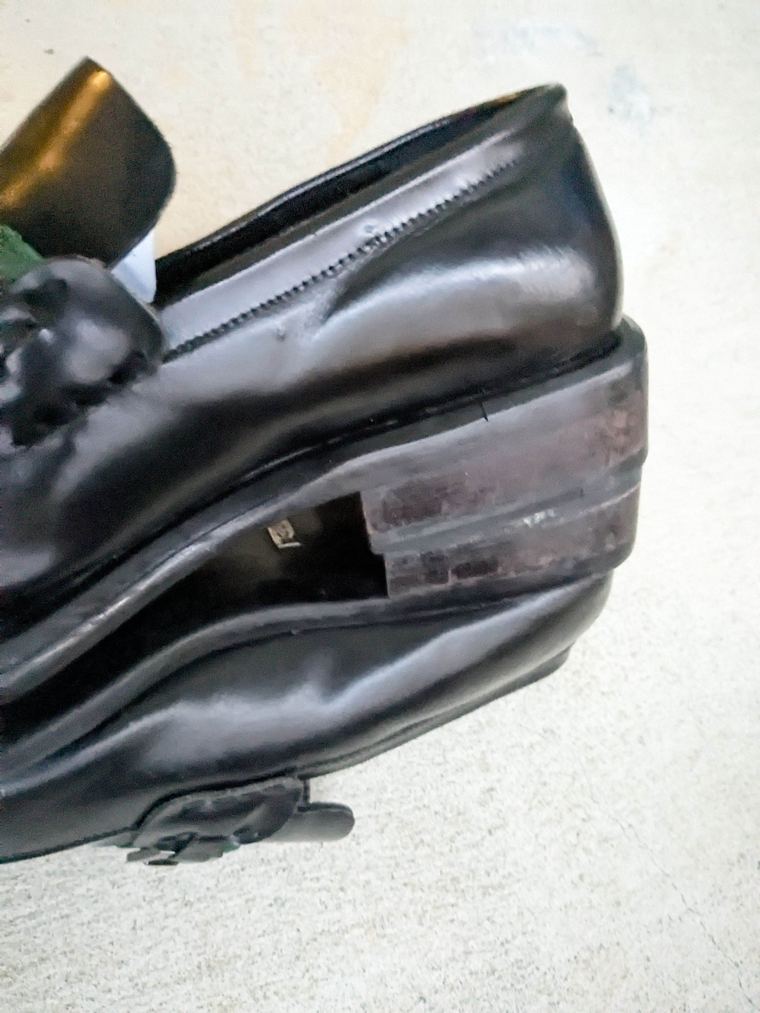 Gucci × Tom Ford Gucci Horsebit Loafers Black Leather 8.5 Snaffle Slip On Size US 8.5 / EU 41-42 - 9 Thumbnail