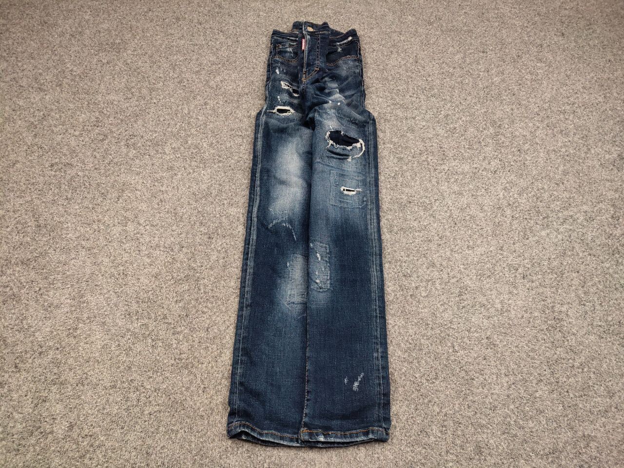 Dsquared2 Dsquared2 authentic Design Distressed logo Denim Jeans Size US 32 / EU 48 - 2 Thumbnail