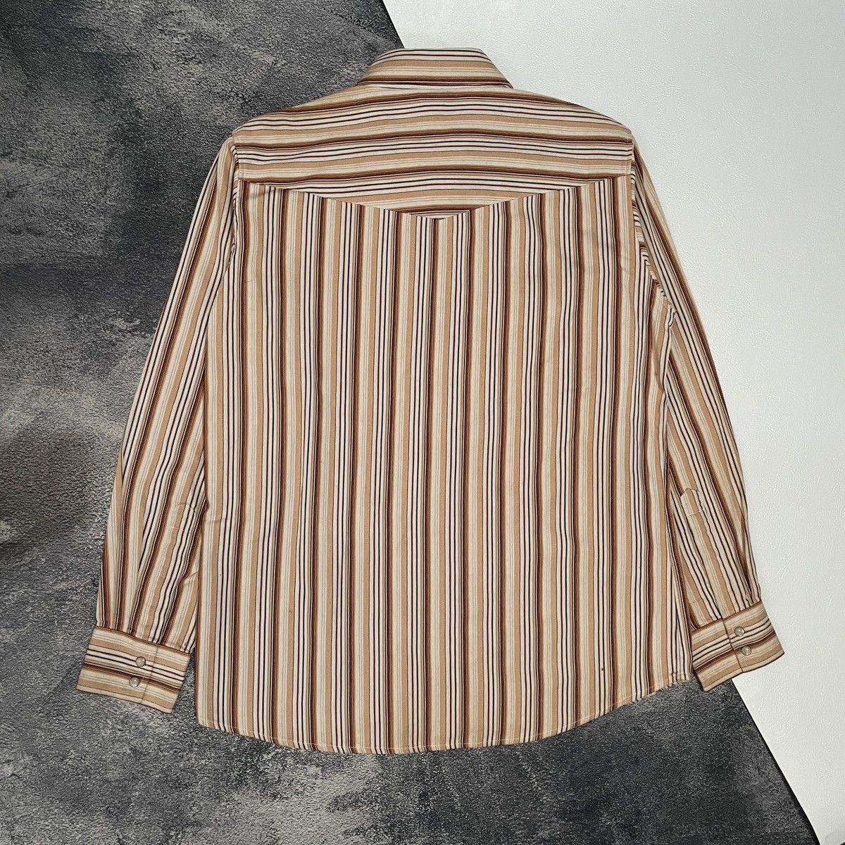 If Six Was Nine Vintage japanese punk splendid satisfaction stripe Ls Shirt Size US L / EU 52-54 / 3 - 2 Thumbnail