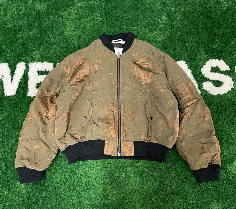 Haider Ackermann Haider Ackermann Silk Bomber Jacket XXL Size US XXL / EU 58 / 5 - 1 Thumbnail