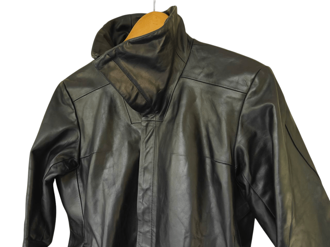 Devoa Devoa high Neck Jacket Calf Leather Size US S / EU 44-46 / 1 - 7 Thumbnail