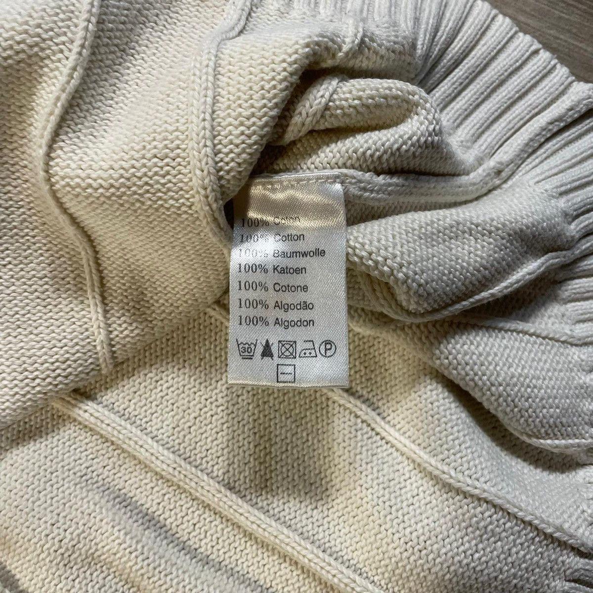 Lacoste Lacoste cream sweater jumper retro vintage 90s old money Size US S / EU 44-46 / 1 - 7 Thumbnail