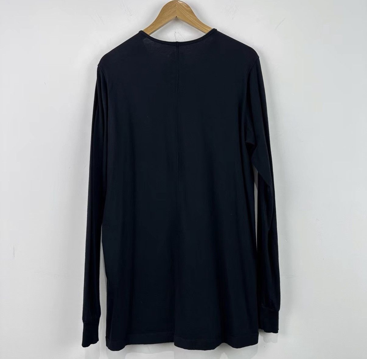 Rick Owens Rick Owens Pattern Patch Dark Long Sleeve Top J42 Size US M / EU 48-50 / 2 - 2 Thumbnail