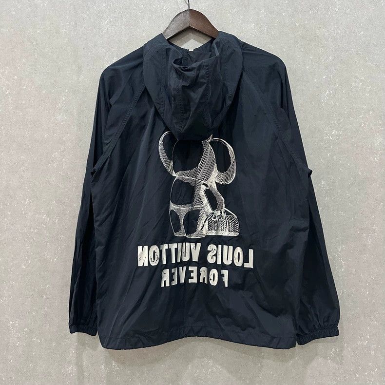 Louis Vuitton Louis Vuitton Dark blue sunflower assault jacket Size US S / EU 44-46 / 1 - 1 Thumbnail