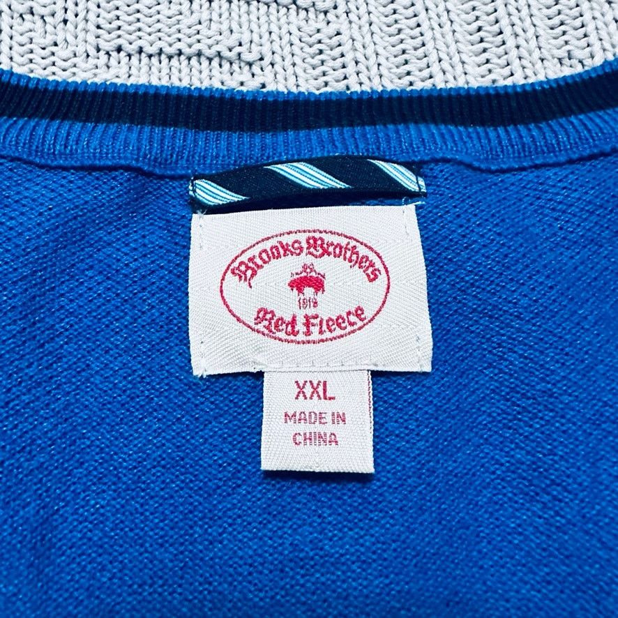 Brooks Brothers Brooks Brothers royal blue sweater vest Size US XXL / EU 58 / 5 - 4 Thumbnail