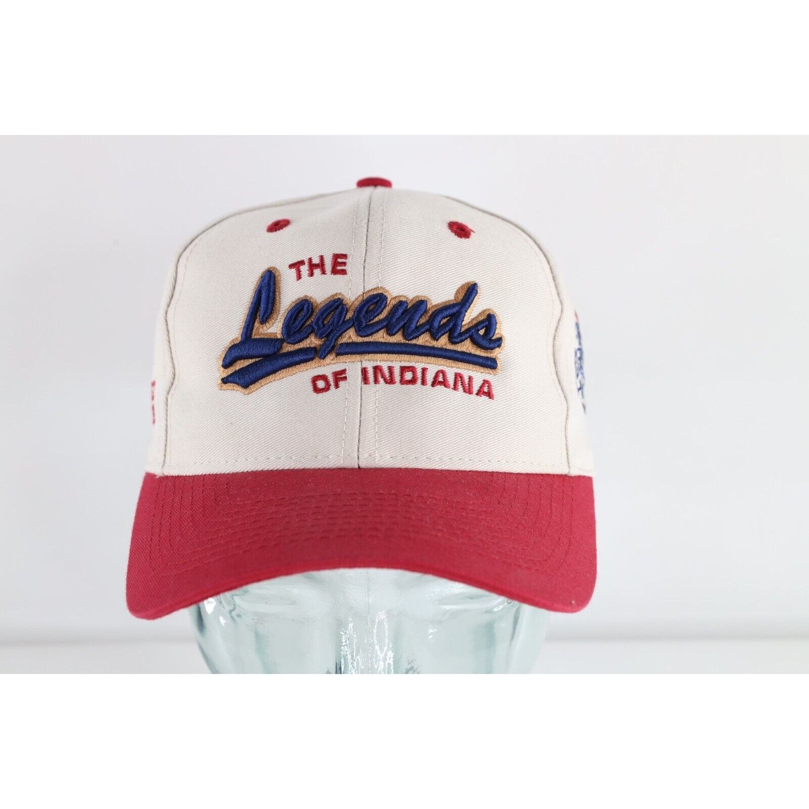Vintage Vintage 90s Spell Out The Legends of Indiana Golf Course Hat Size ONE SIZE - 1 Thumbnail