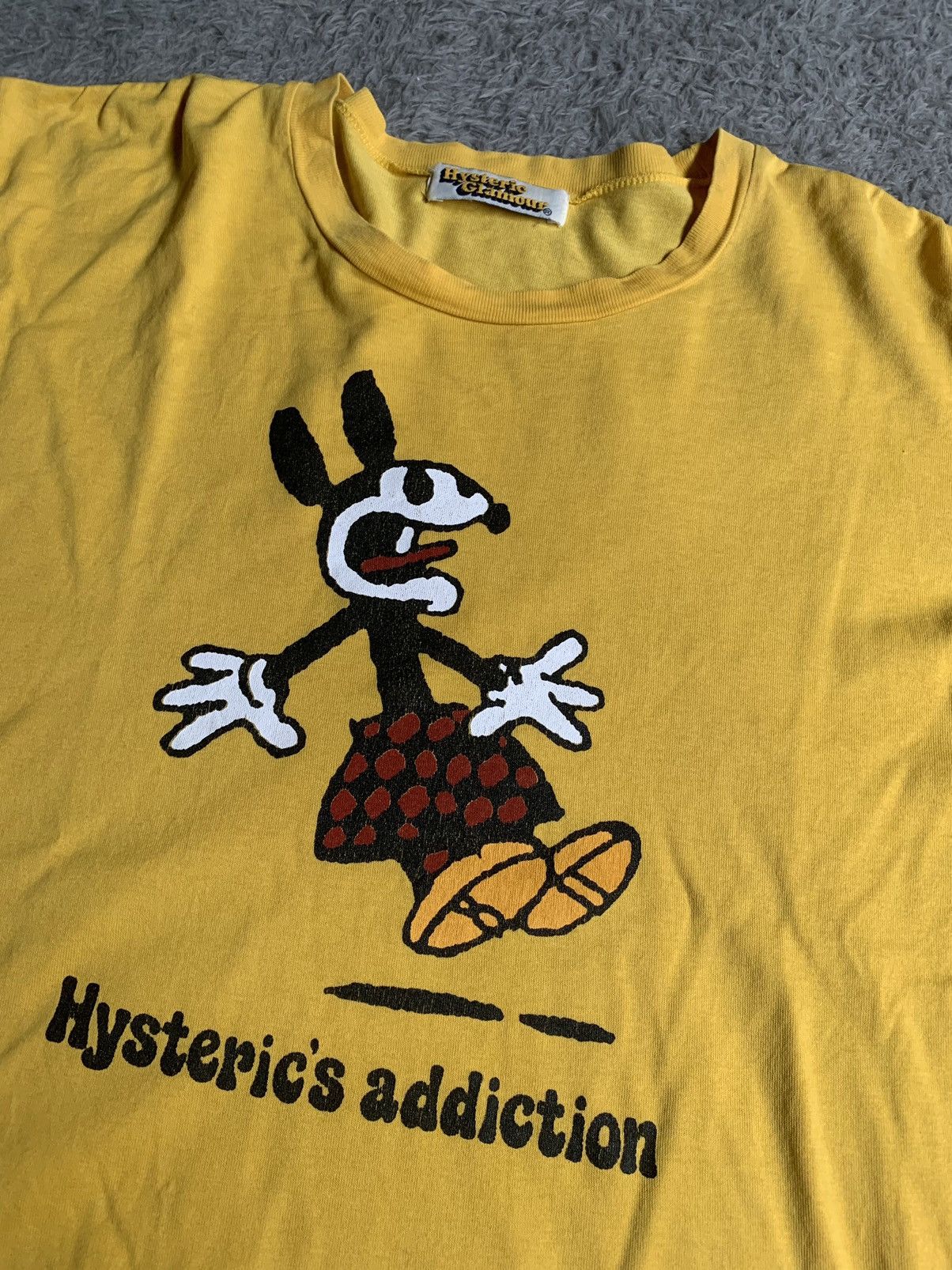 Japanese Brand Vintage 90s Hysteric Glamour - Hysterics Addiction Tee Size US M / EU 48-50 / 2 - 2 Thumbnail