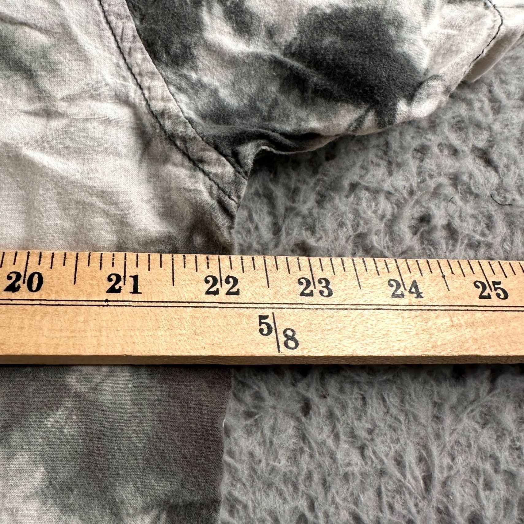Corridor Corridor Shirt Mens L Button Tie Dye Gray Pocket Collar Size US L / EU 52-54 / 3 - 6 Thumbnail