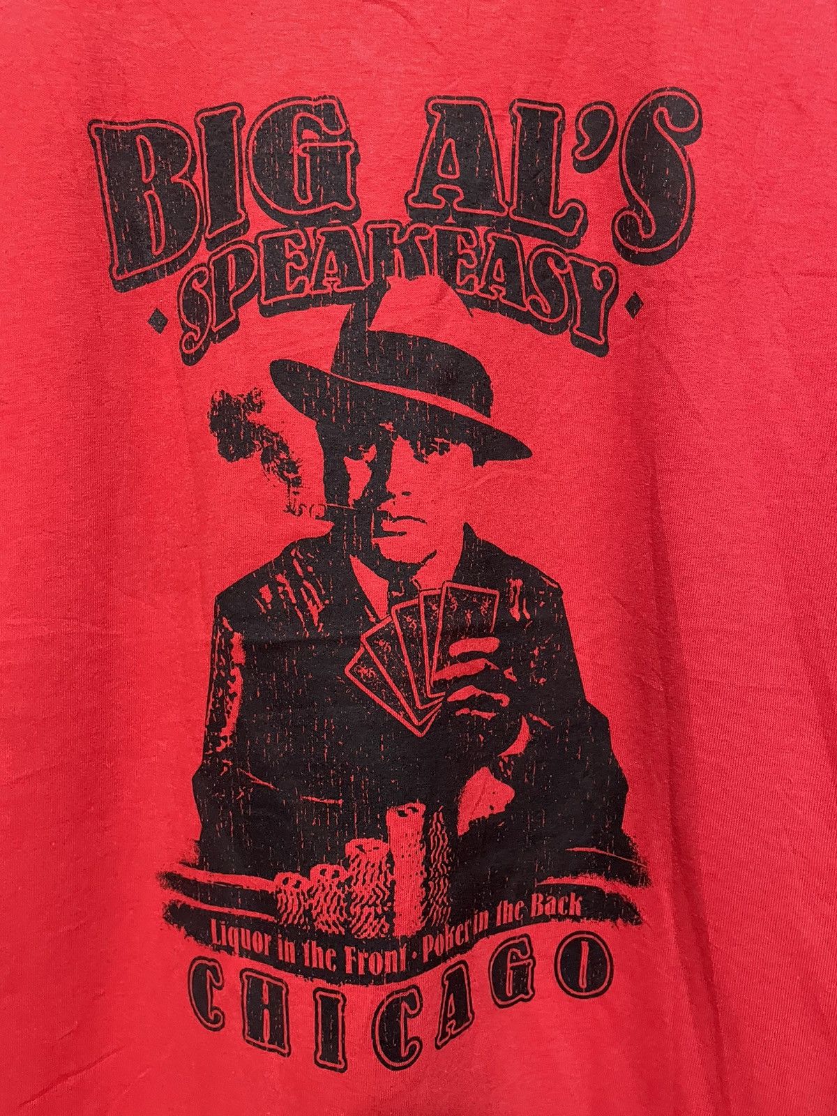 Vintage Vintage Y2K Big Al's Speakeasy Al Capone Tee Size US S / EU 44-46 / 1 - 2 Thumbnail
