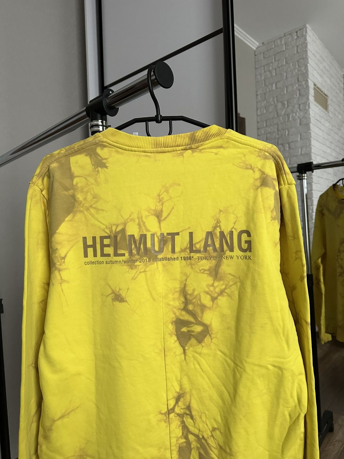 Helmut Lang Helmut Lang Tie Dye Sweatshirt Crewneck Size US L / EU 52-54 / 3 - 5 Thumbnail