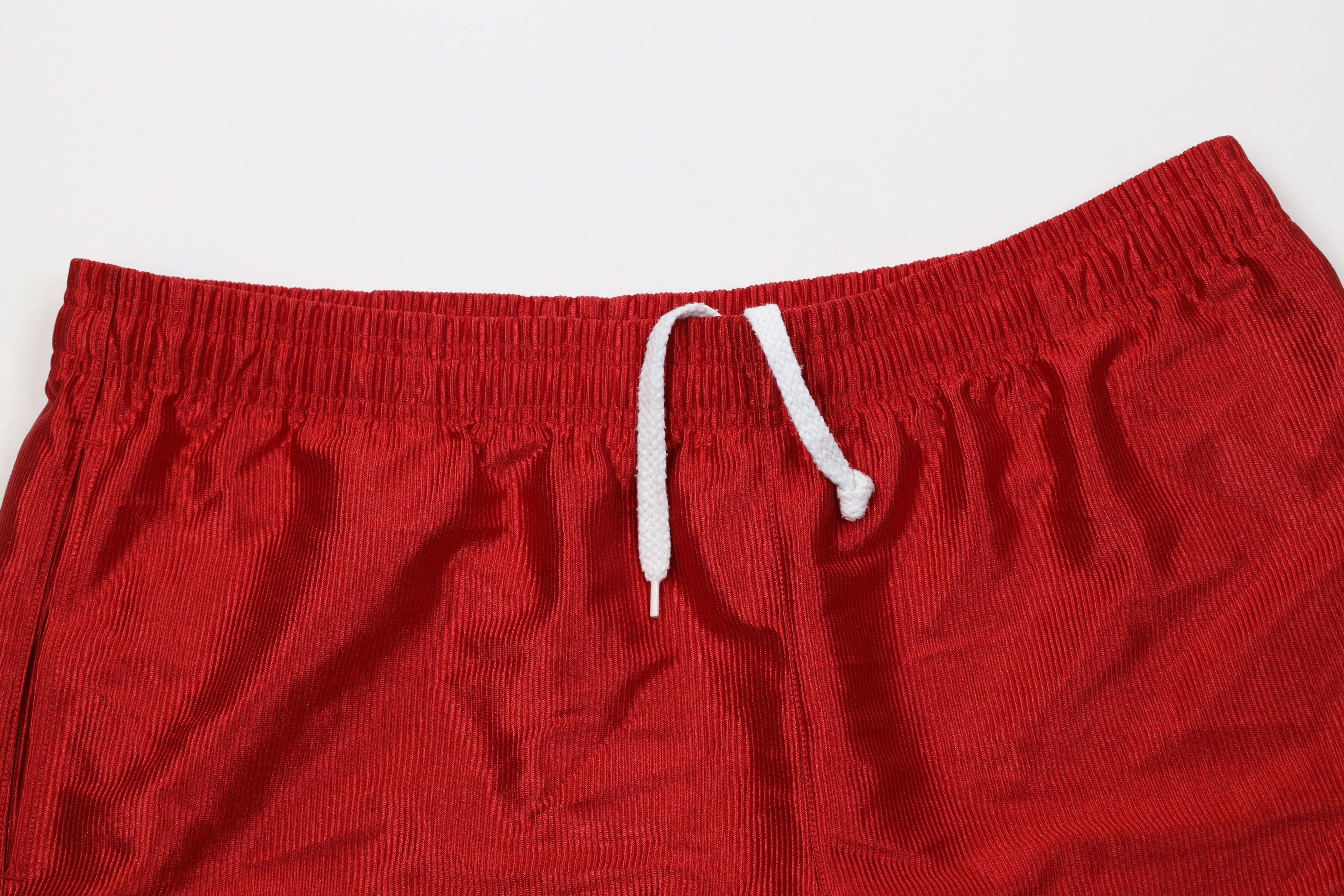 Nike Vintage Nike Scott Mini Swoosh Dazzle Basketball Shorts Red Size US 34 / EU 50 - 2 Thumbnail
