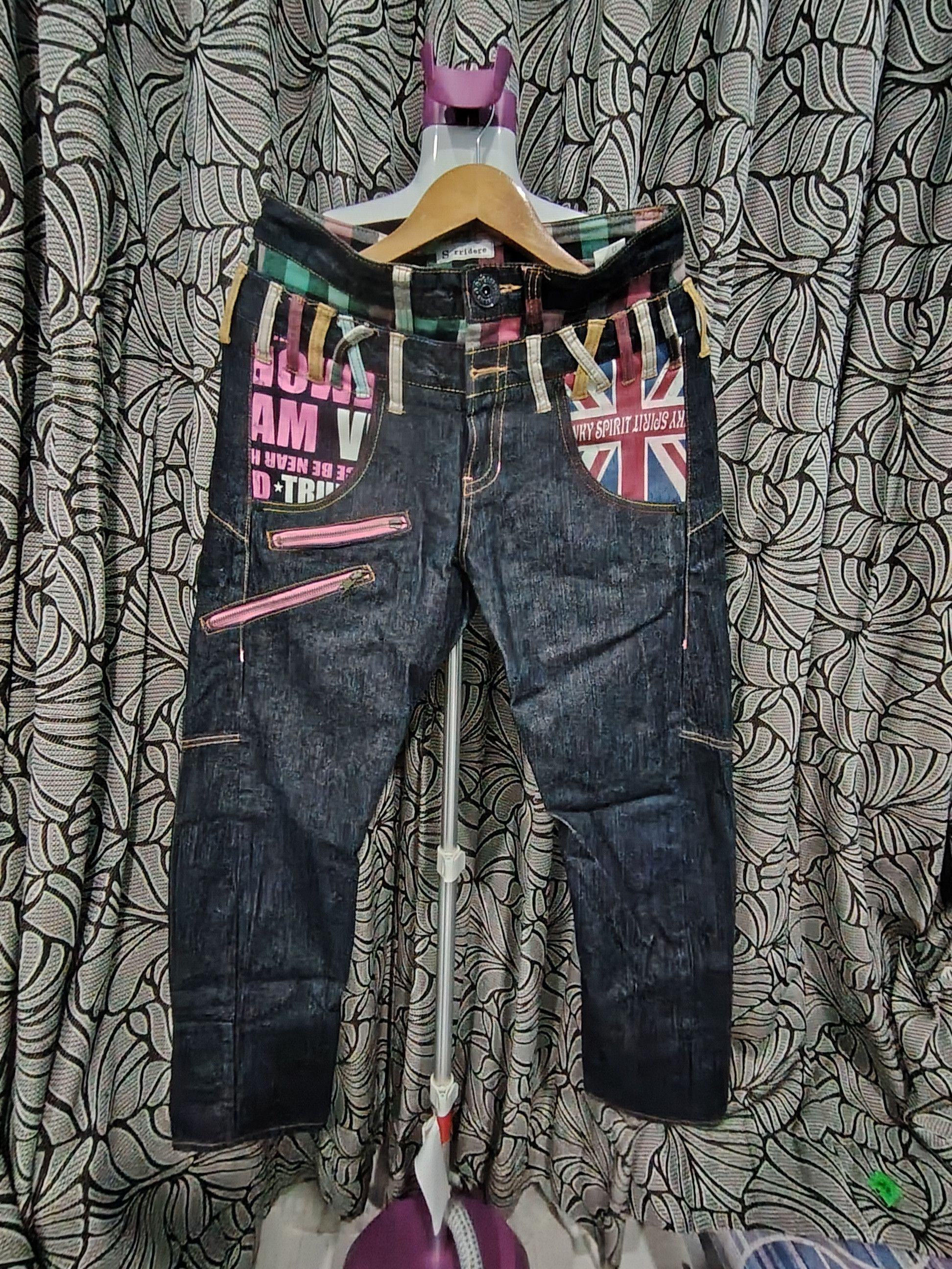 Japanese Brand Vintage Sorridere Japan Double Waist Jeans Size US 32 / EU 48 - 1 Thumbnail
