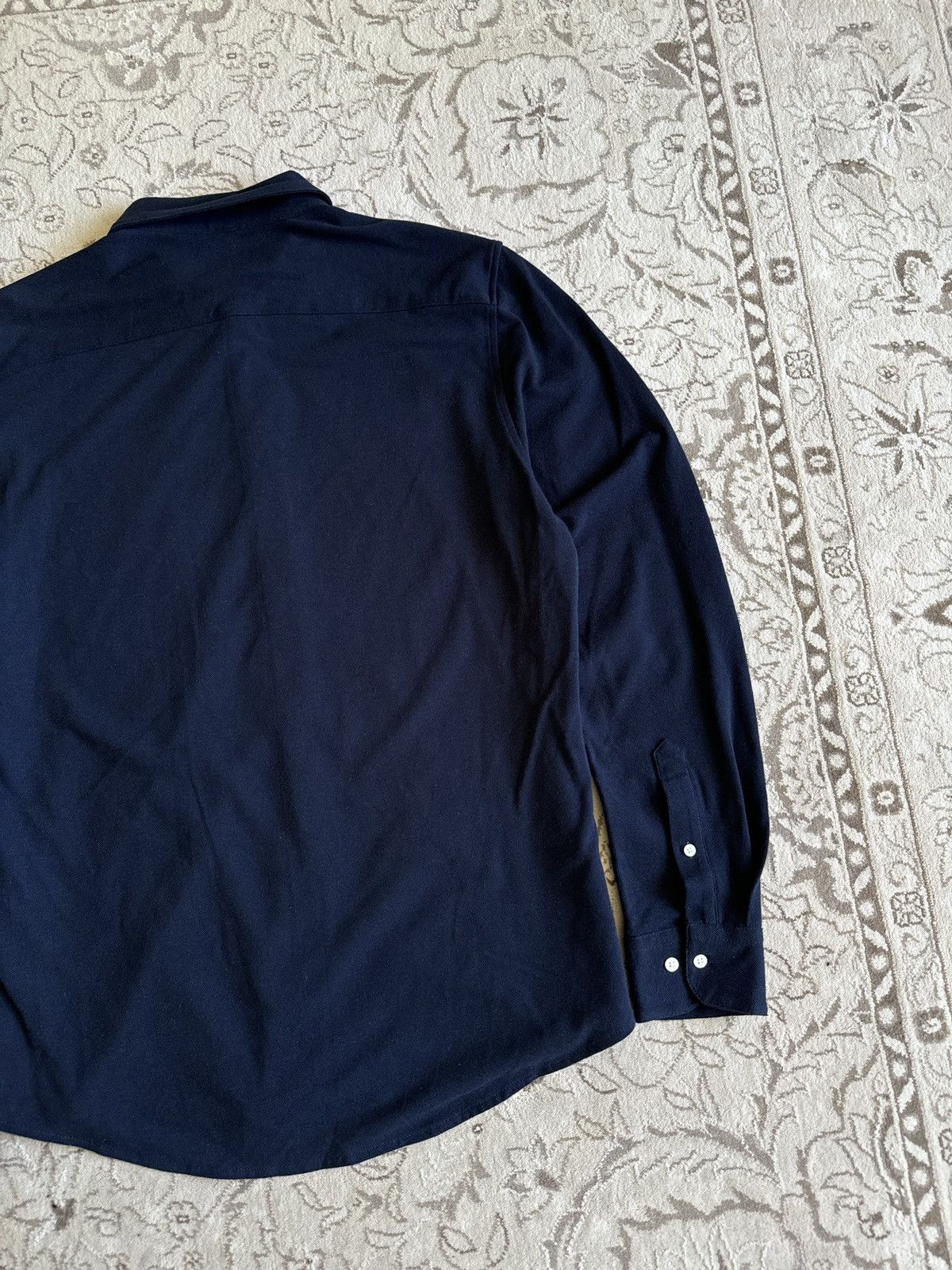 NN07 NN07 No Nationality Sean Jersey Navy Long Sleeve Polo Slim Size US M / EU 48-50 / 2 - 13 Thumbnail