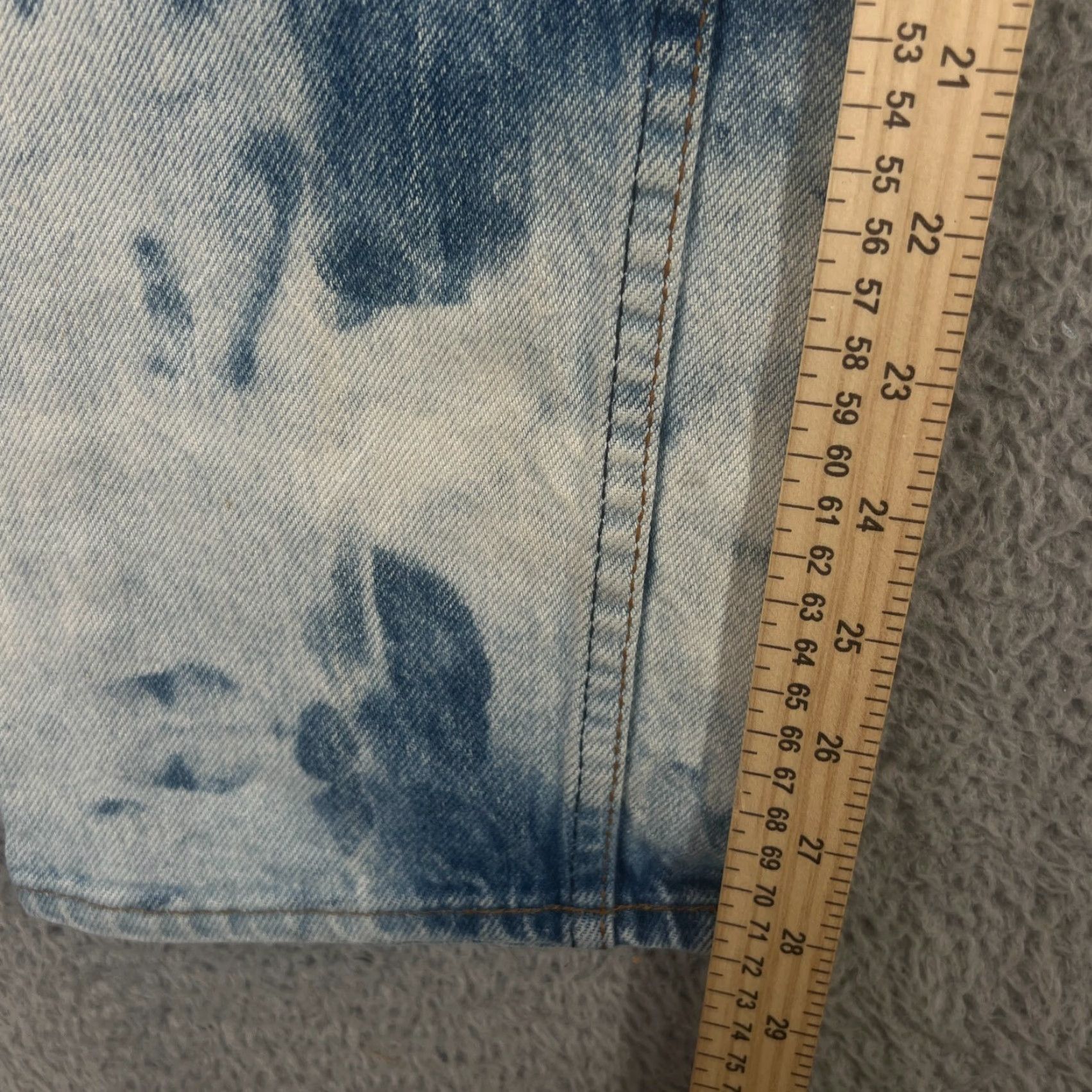 Levi's VINTAGE Levi's 540 Jeans 27x28 Straight Leg Blue 90s Mens Size US 27 - 6 Thumbnail
