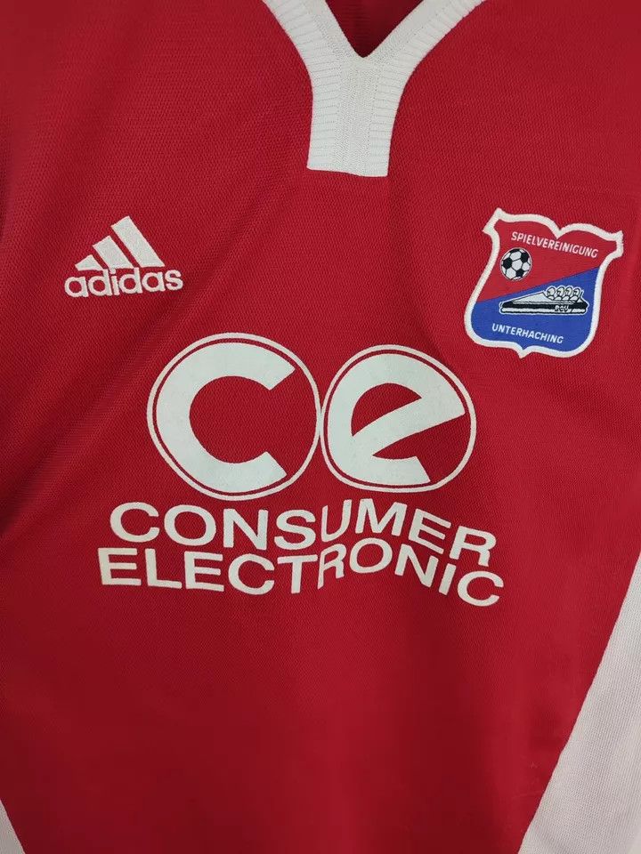 Adidas Spvgg Unterhaching home 2000-02 Matchworn #16 Spizak Size US XL / EU 56 / 4 - 3 Thumbnail