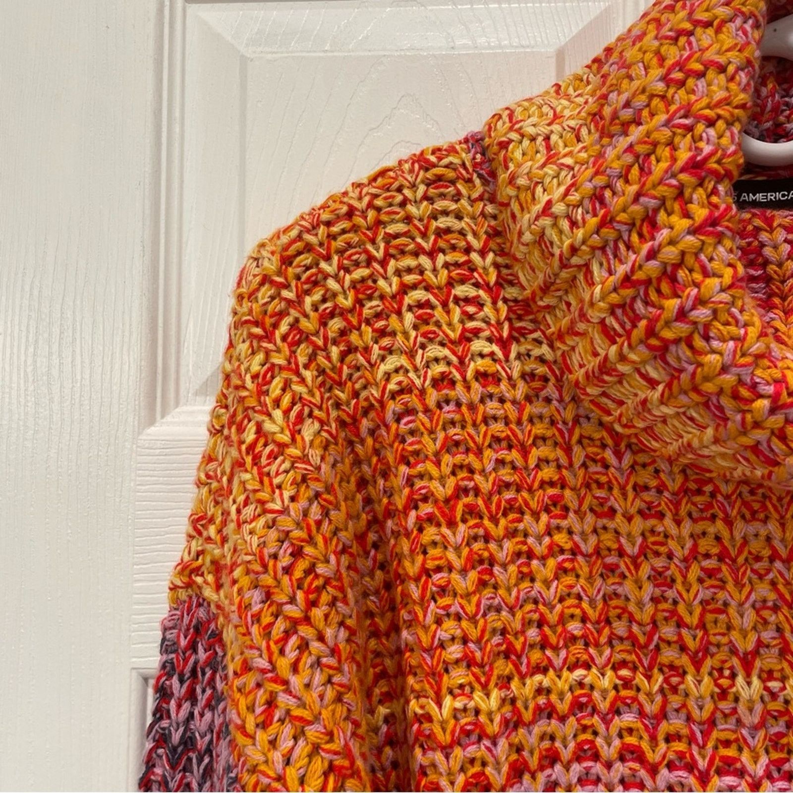 525 America 525 America Ombré Cowl Neck Sweater S Size S / US 4 / IT 40 - 4 Thumbnail