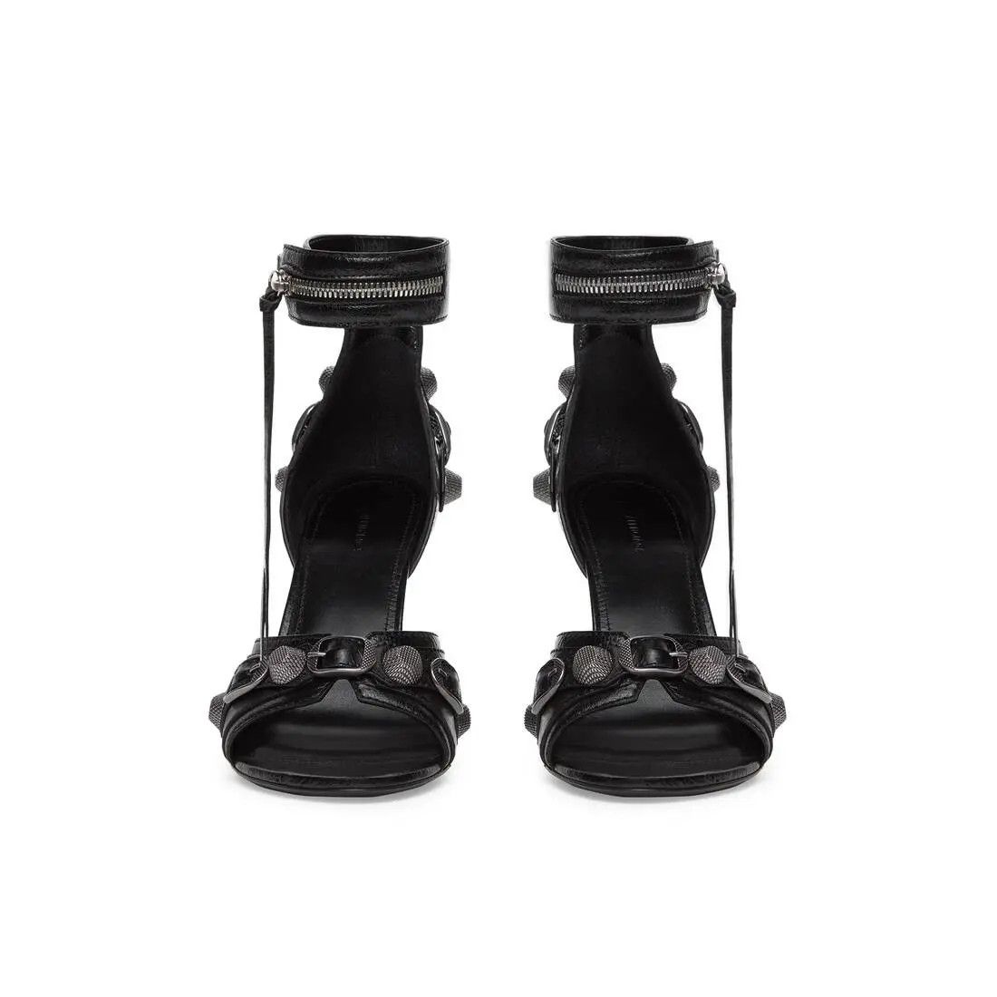 Balenciaga o1bcso1str0126 Cagole 110mm Sandals in Black Size US 6.5 / IT 36.5 - 8 Thumbnail