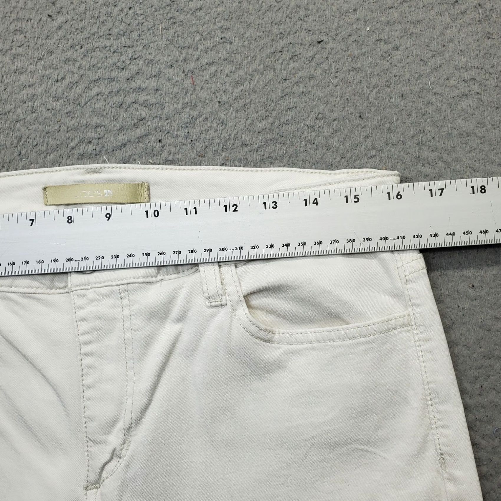 Vintage Joe's Jeans Womens 30 White Denim Americana Straight Leg Streetwear Jeans Size 30" / US 8 / IT 44 - 6 Thumbnail