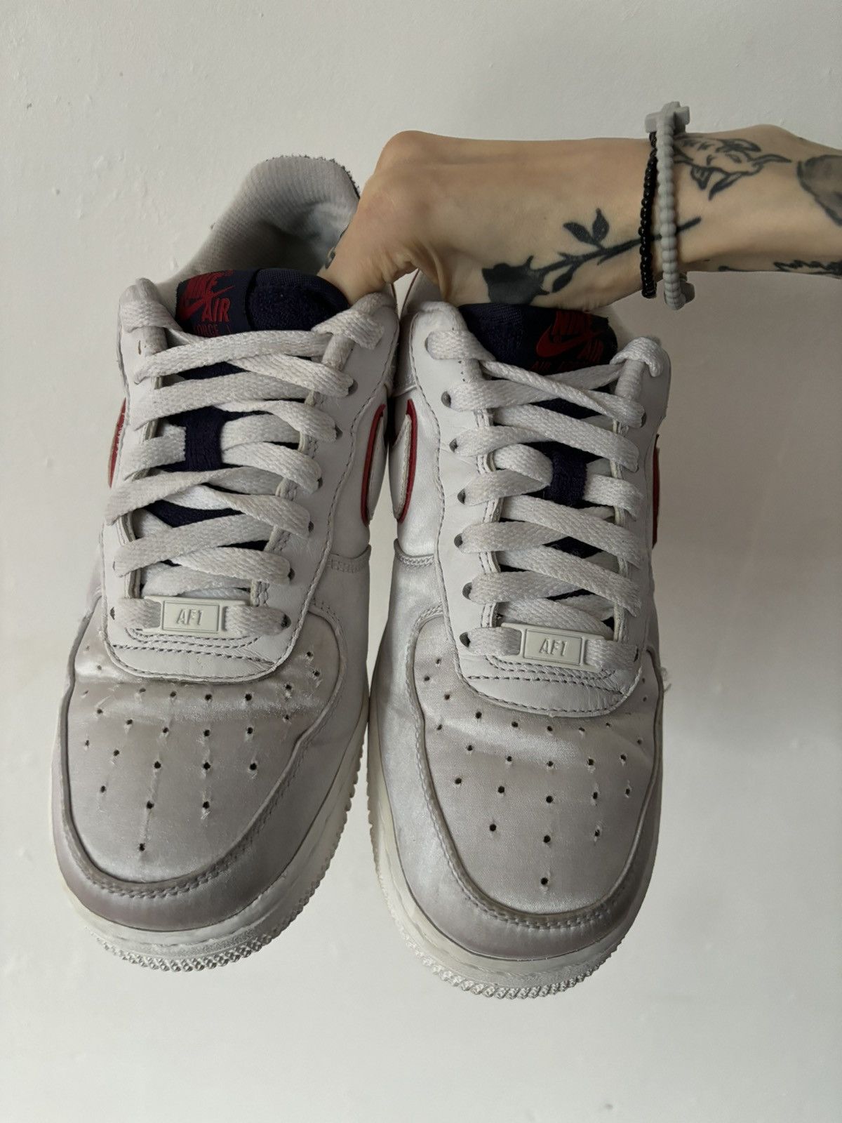 Nike × Vintage Wmns Air Force 1'07 SE 'NSW' Size US 8 / IT 38 - 3 Thumbnail