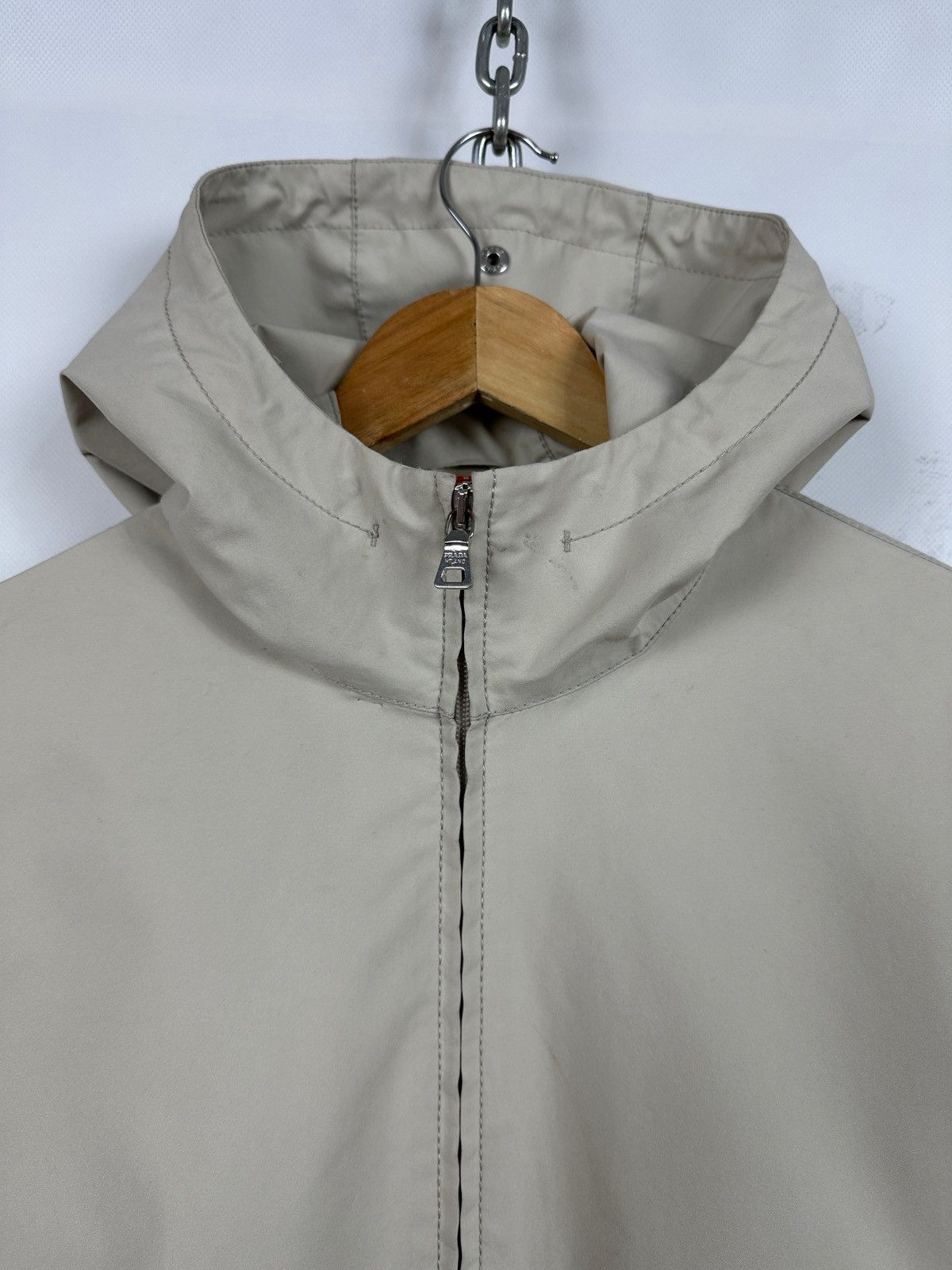 Prada Vintage Prada Sport Gore-Tex Red Tab Nylon Coat Jacket Size US M / EU 48-50 / 2 - 13 Thumbnail