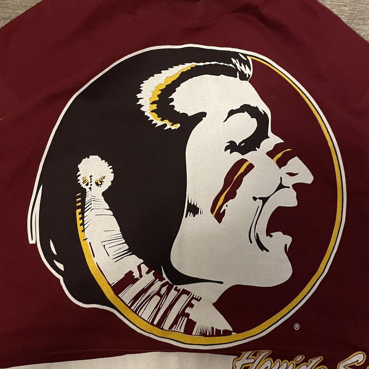 Salem Sportswear × Vintage Vintage 90's Salem Florida State Seminoles AOP Graphic Tee Size US L / EU 52-54 / 3 - 3 Thumbnail