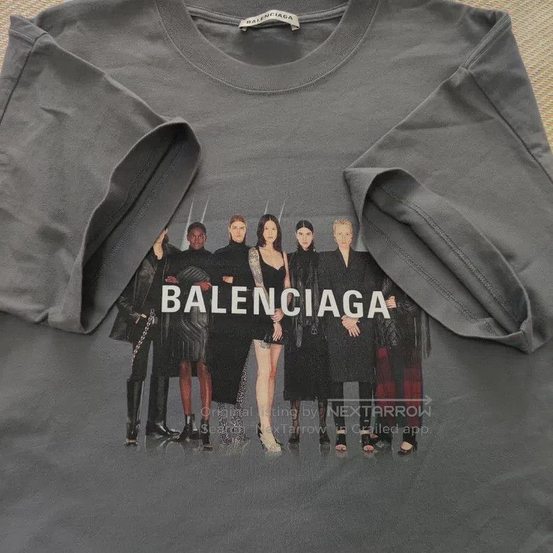 Balenciaga Balenciaga Band Portrait T-Shirt Short Sleeve Size S / US 4 / IT 40 - 4 Thumbnail