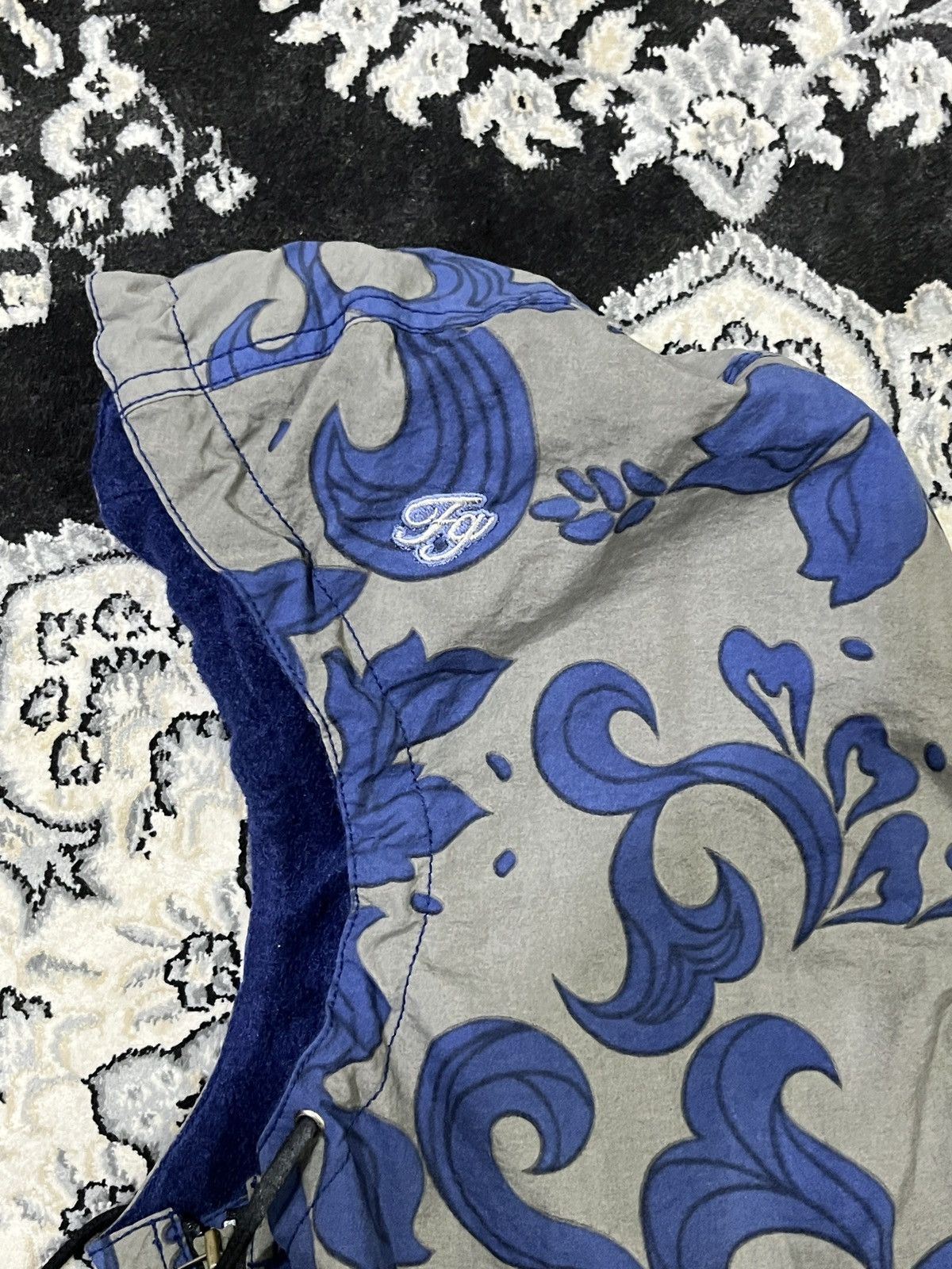 Beauty Beast × Japanese Brand × Vintage Vintage Floral Paisley Print Anorak Ski Jacket Size US XL / EU 56 / 4 - 6 Thumbnail
