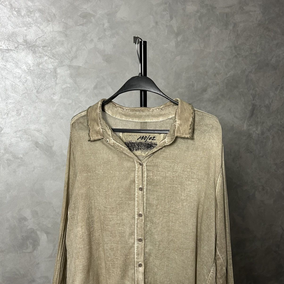 Rundholz Rundholz Avantgarde Button Front Shirt In Walnut Cloud Brown Size S / US 4 / IT 40 - 2 Thumbnail