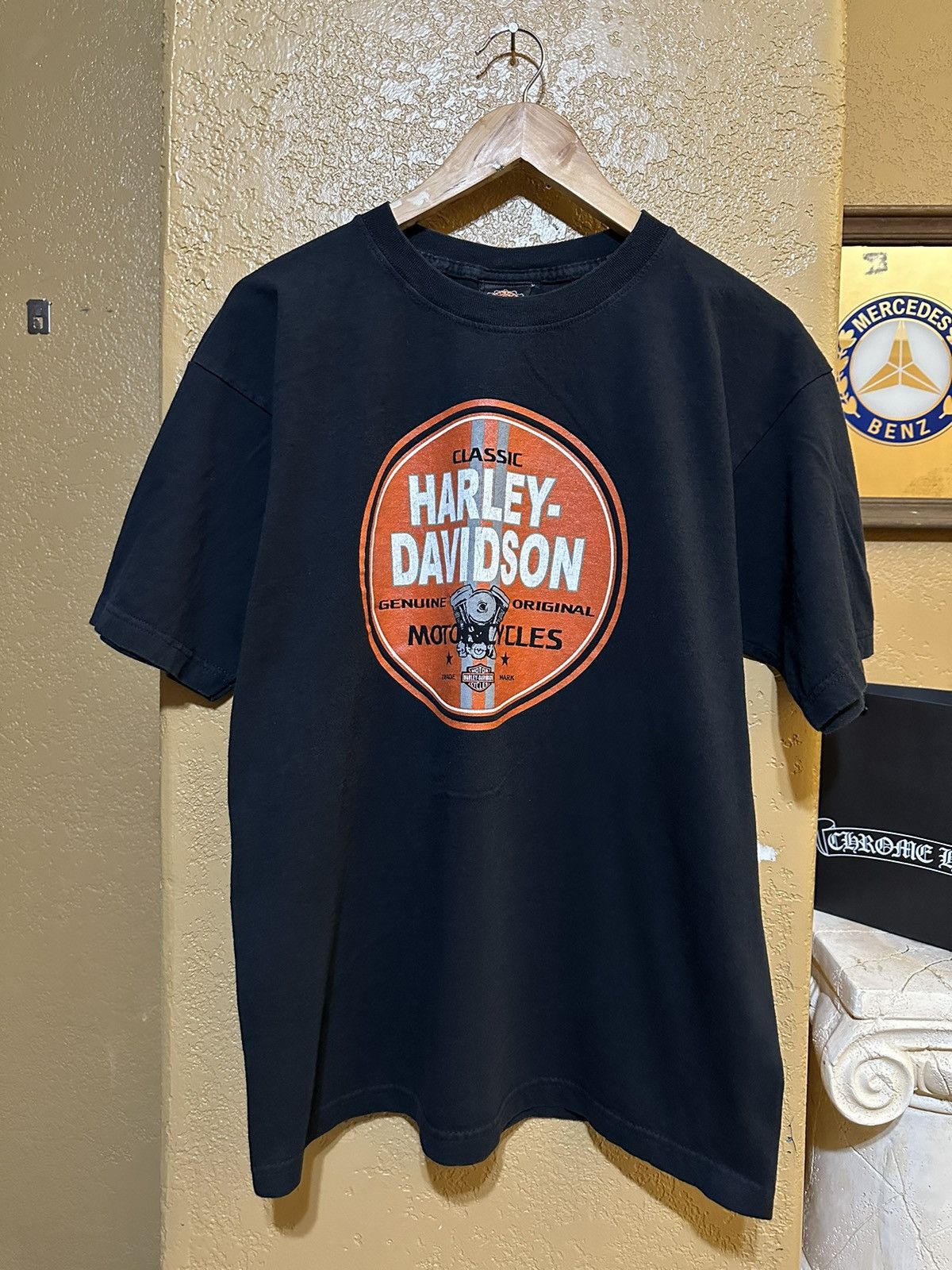Harley Davidson × Vintage × West Coast Choppers Vintage Harley Davidson Motorcycles T Shirt Made In USA Size US L / EU 52-54 / 3 - 1 Thumbnail