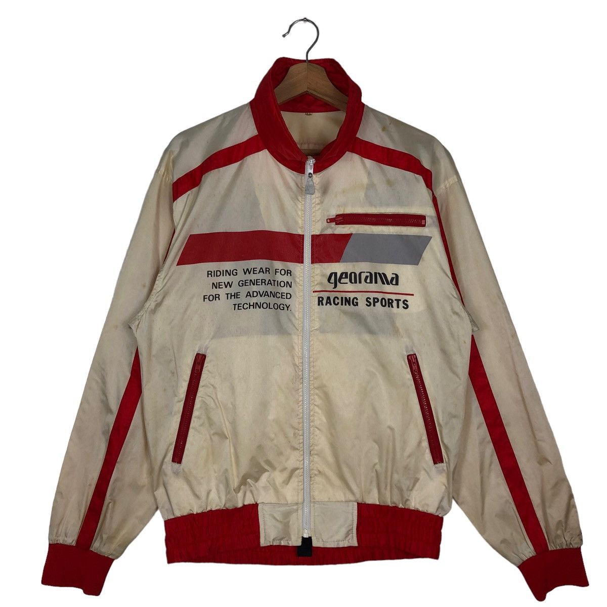 Hein Gericke 🔥90’s Rare Vintage Bomber Jacket Georama Racing Sports USA Size US L / EU 52-54 / 3 - 1 Thumbnail