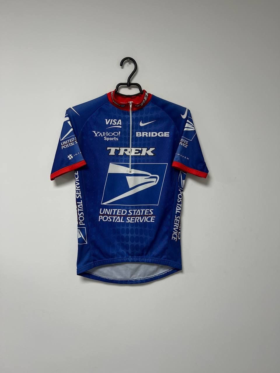 Nike Vintage USPS Trek Nike Cycling Jersey Tour Racing Bicycle S Size US S / EU 44-46 / 1 - 2 Thumbnail