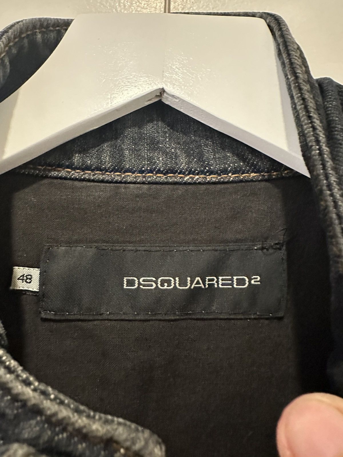 Dsquared2 Dsquared2 aw05 denim biker jacket Size US M / EU 48-50 / 2 - 9 Thumbnail