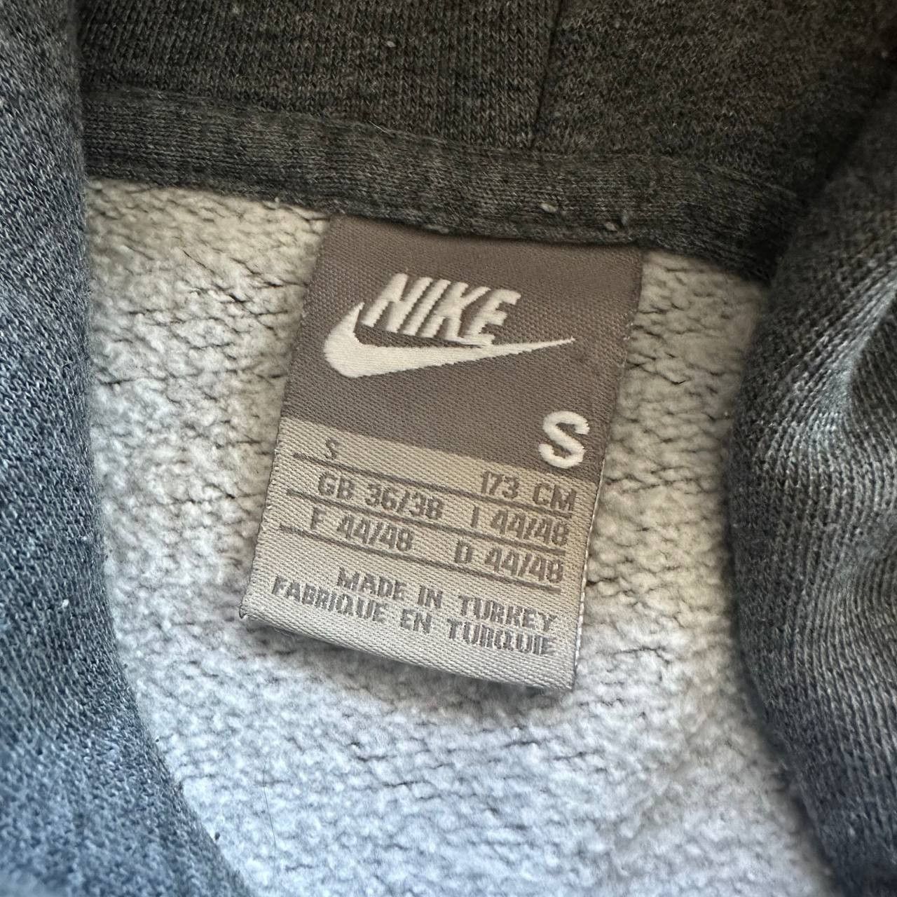 Nike × Vintage Vintage Nike Boxy y2k Black Perfect Fit Boxy Baggy Hoodie Size US S / EU 44-46 / 1 - 3 Thumbnail