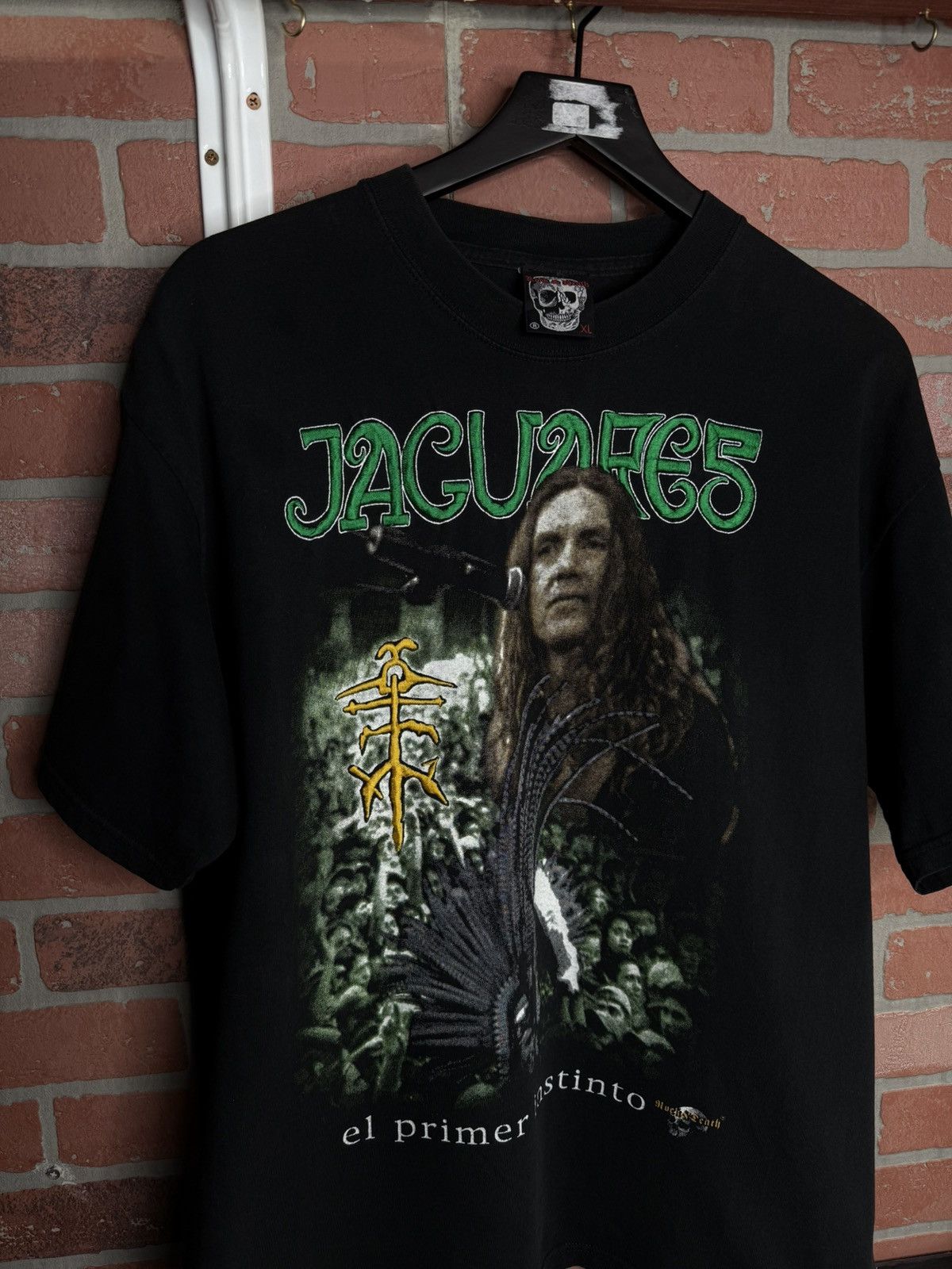 Vintage Vintage Jaguares Band T-Shirt Vtg Mexico Tour Tee Large Size US L / EU 52-54 / 3 - 3 Thumbnail