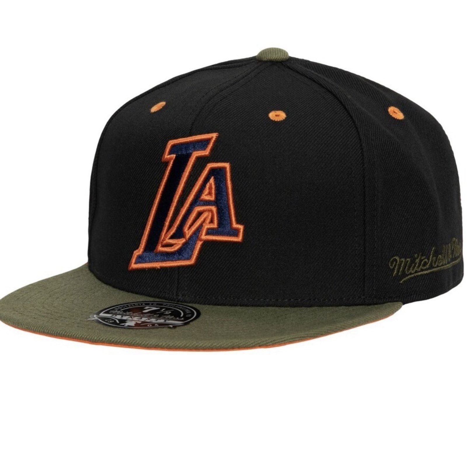 Mitchell & Ness Mitchell & Ness LA Lakers Dynasty Fitted 60th 7 1/8" Hat Size 36 - 1 Thumbnail