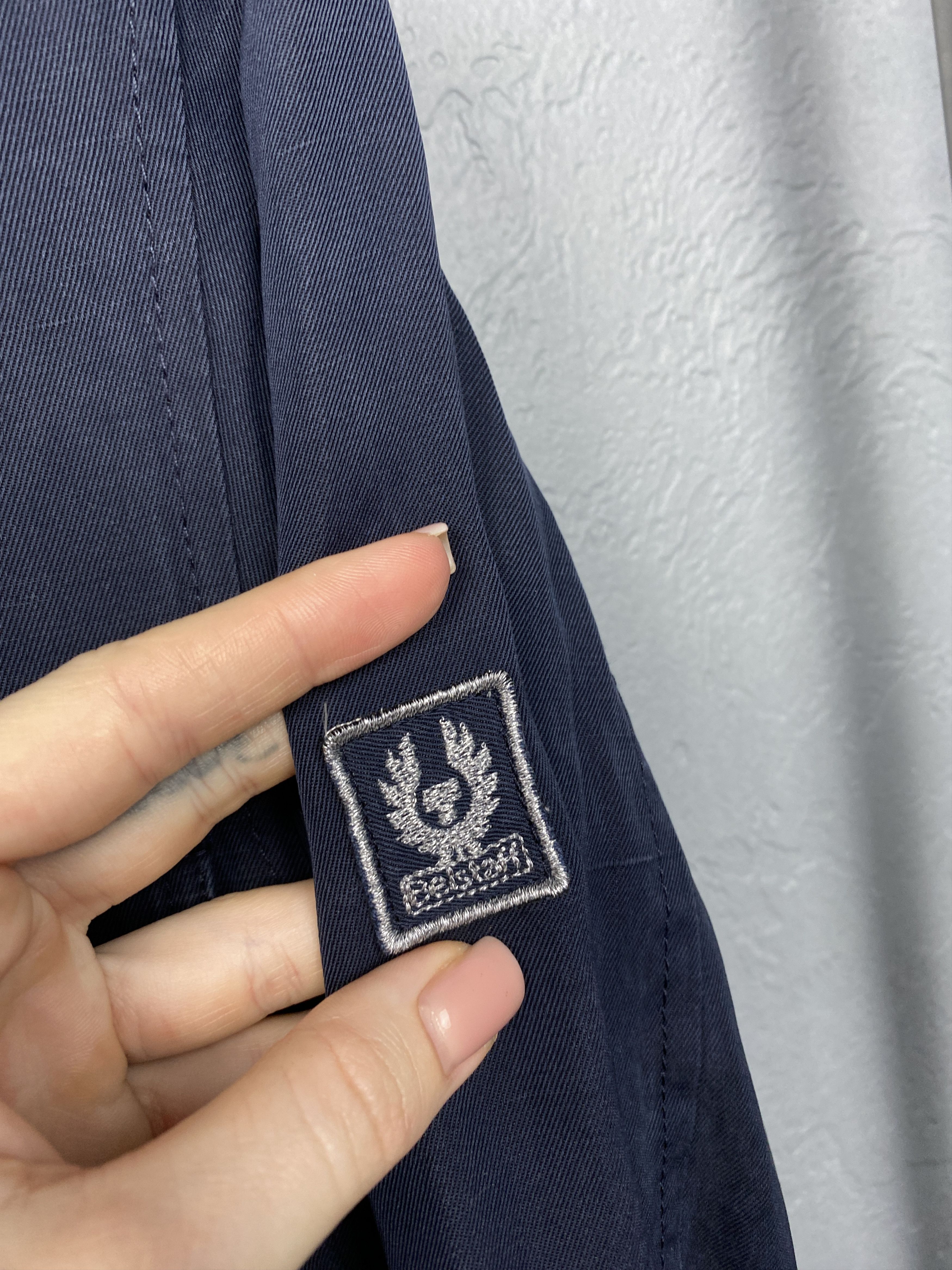 Belstaff × Vintage Belstaff Vintage Womens Linen Jacket Size M / US 6-8 / IT 42-44 - 3 Thumbnail
