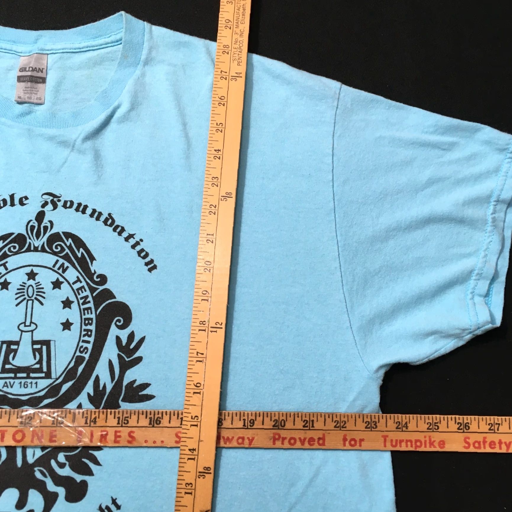 Gildan JESUS SAVES CROSS LOGO T SHIRT CHRISTIAN T SHIRT JESUS T SHIRT BLUE Gildan XL UNISEX Cotton Graphic Tee Short Sleeve Crew Neck Size US XL / EU 56 / 4 - 7 Thumbnail