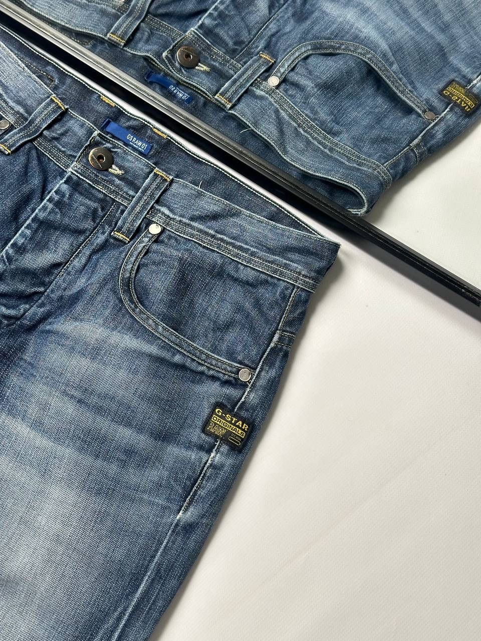 G-Star Vintage G Star Raw Demin Washed Jean Japanese Y2k Size US 30 / EU 46 - 4 Thumbnail