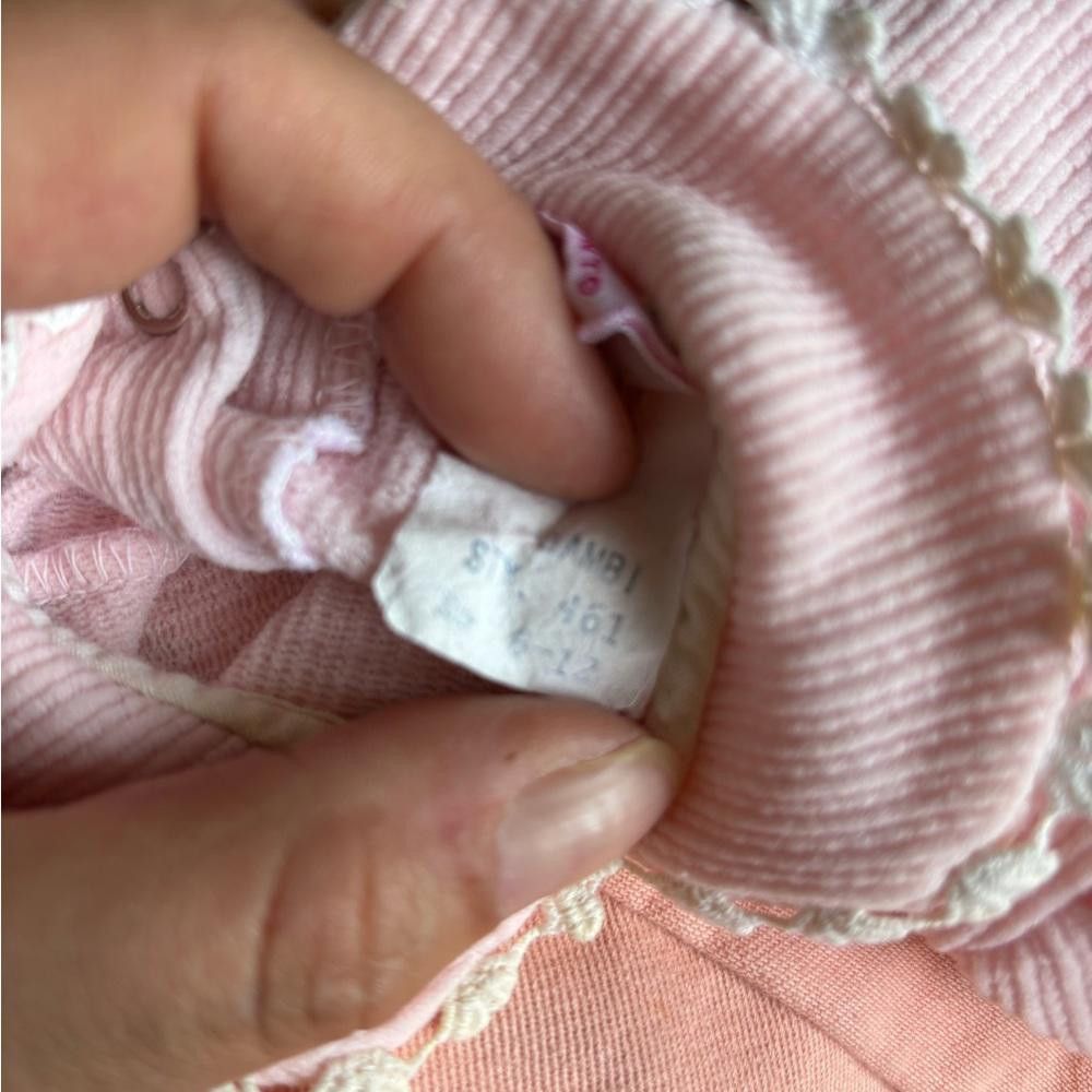 Designer Vintage Baby Flare knitted Top Size US XXS / EU 40 - 2 Thumbnail