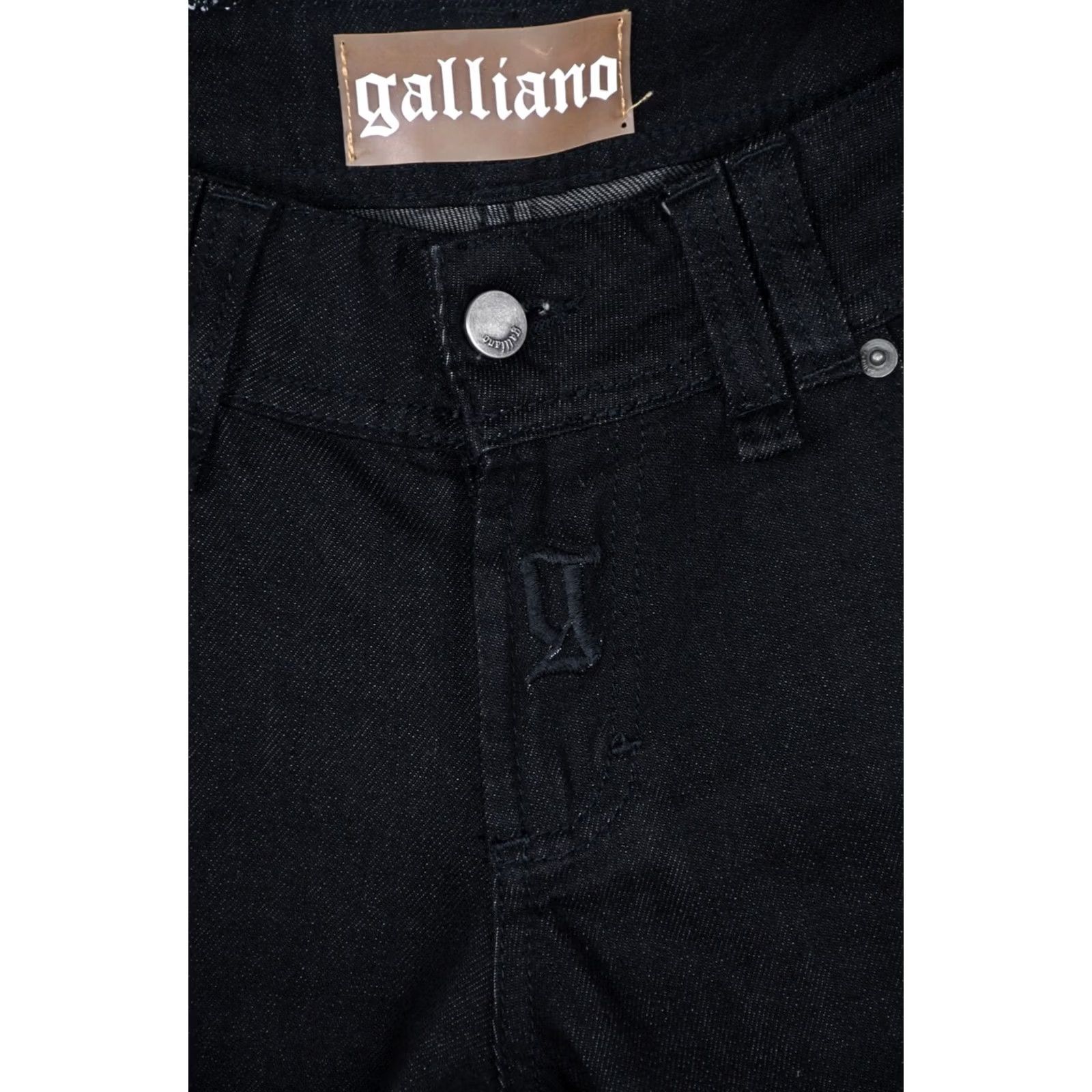 John Galliano John Galliano Jeans Women's Black W30/L34 Size 30 Regular XS-... Size 30" / US 8 / IT 44 - 4 Thumbnail