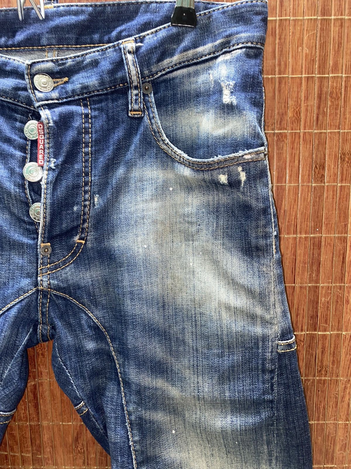 Dsquared2 DSQUARED2 Distressed Jeans Size US 32 / EU 48 - 6 Thumbnail