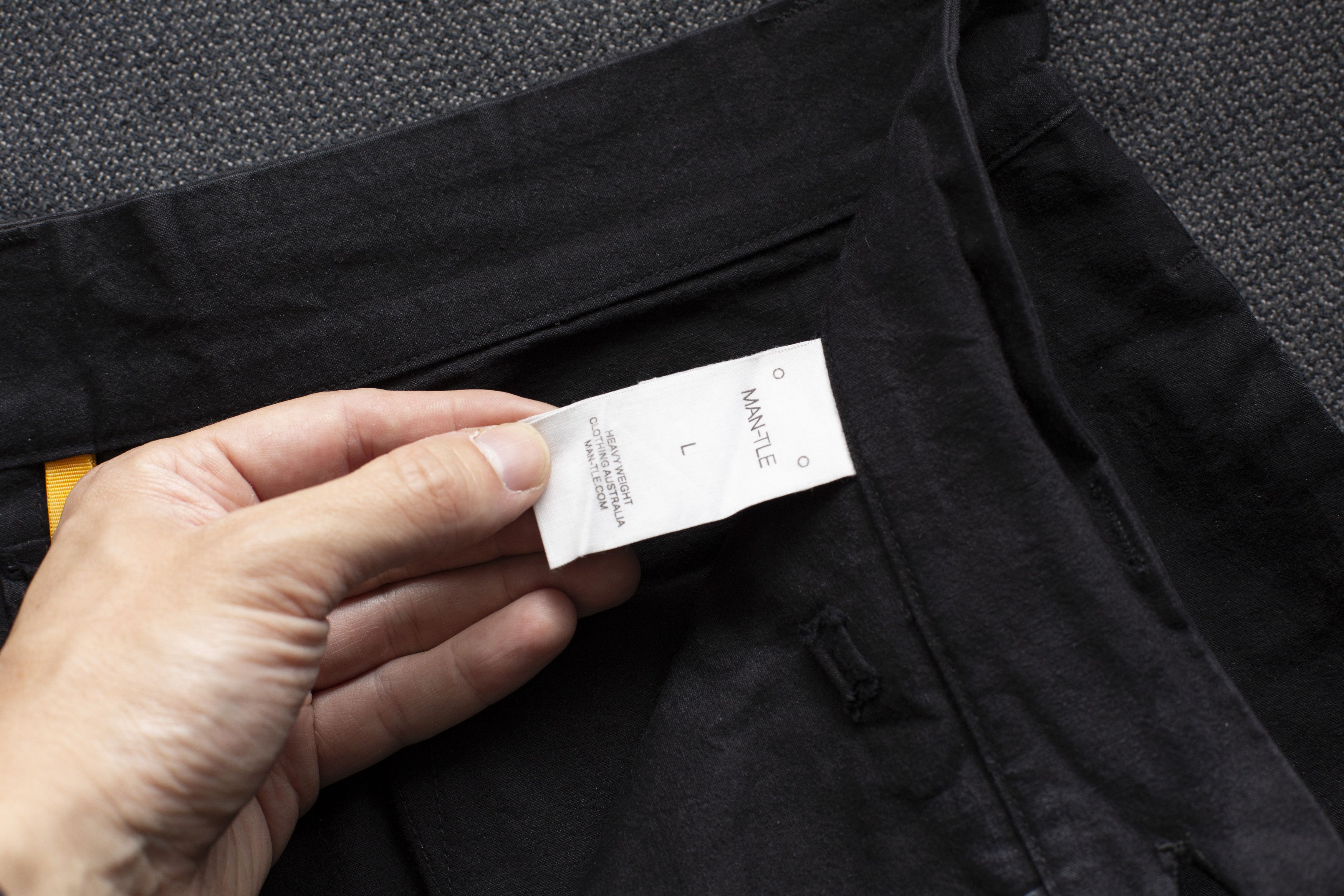 MAN-TLE R0P4 "Wide Pants" Black Wax Size US 34 / EU 50 - 11 Thumbnail