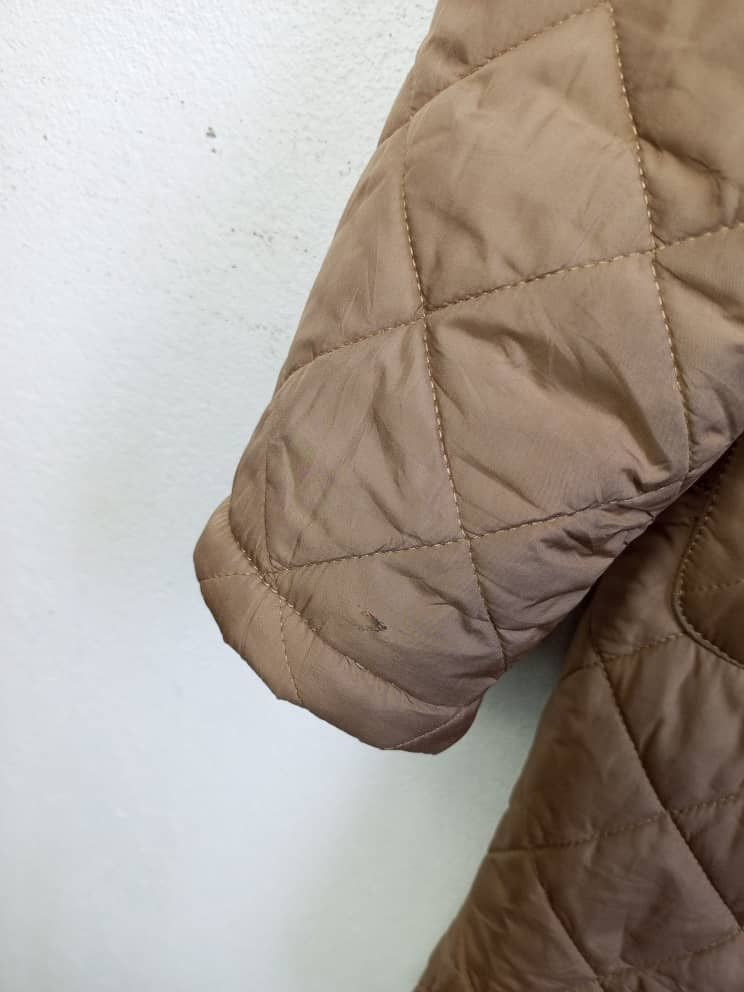 Mackintosh × Vintage MACKINTOSH QUILTED COAT BEIGE Hoodie Size XS / US 0-2 / IT 36-38 - 5 Thumbnail