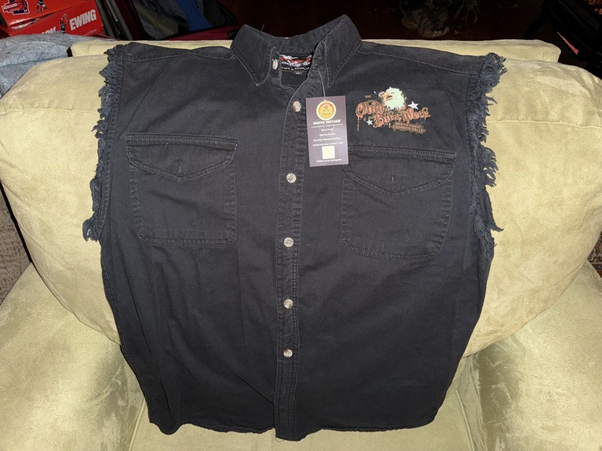 Vintage V-Twin Motorcycle Wear vintage “Ohio Bike Week 2010” shirt! Size US M / EU 48-50 / 2 - 16 Thumbnail