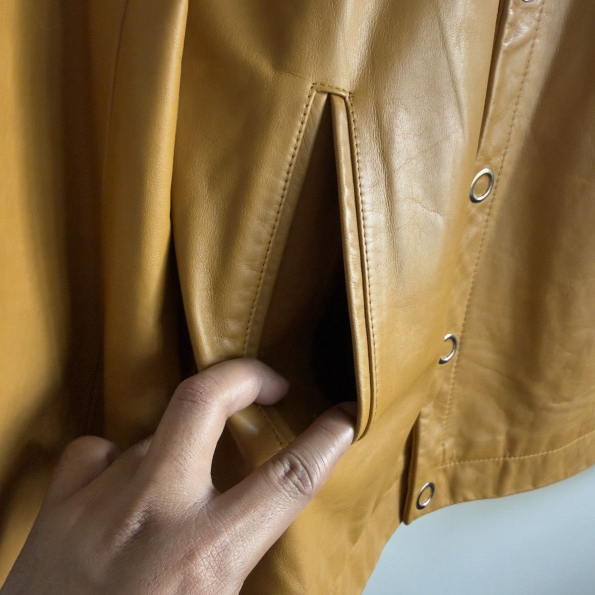 Christophe Lemaire Christophe lemaire leather 2001 jacket Size US M / EU 48-50 / 2 - 4 Thumbnail