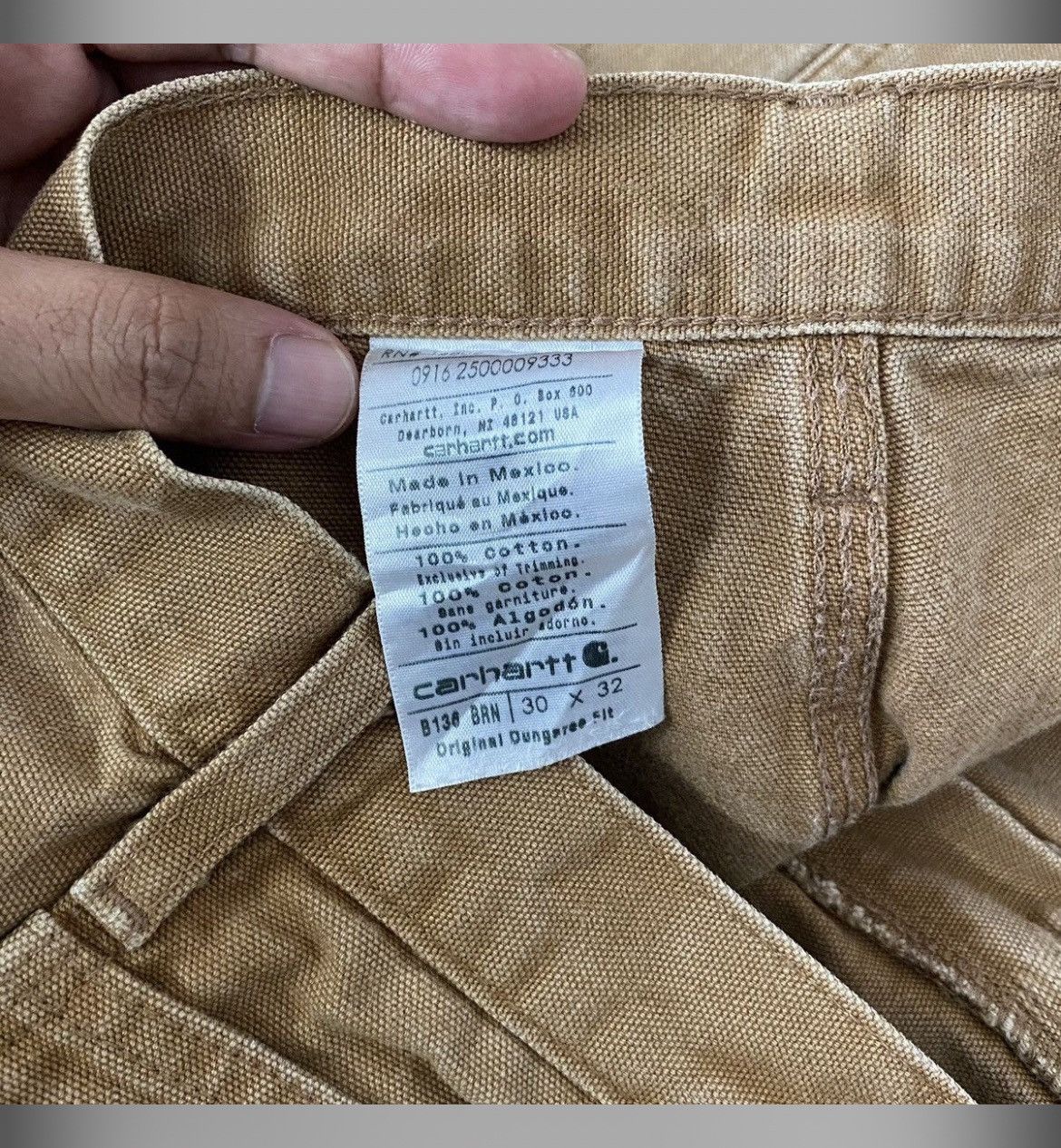 Carhartt Vintage Carhartt Double Knee Work Pants Size US 30 / EU 46 - 4 Thumbnail