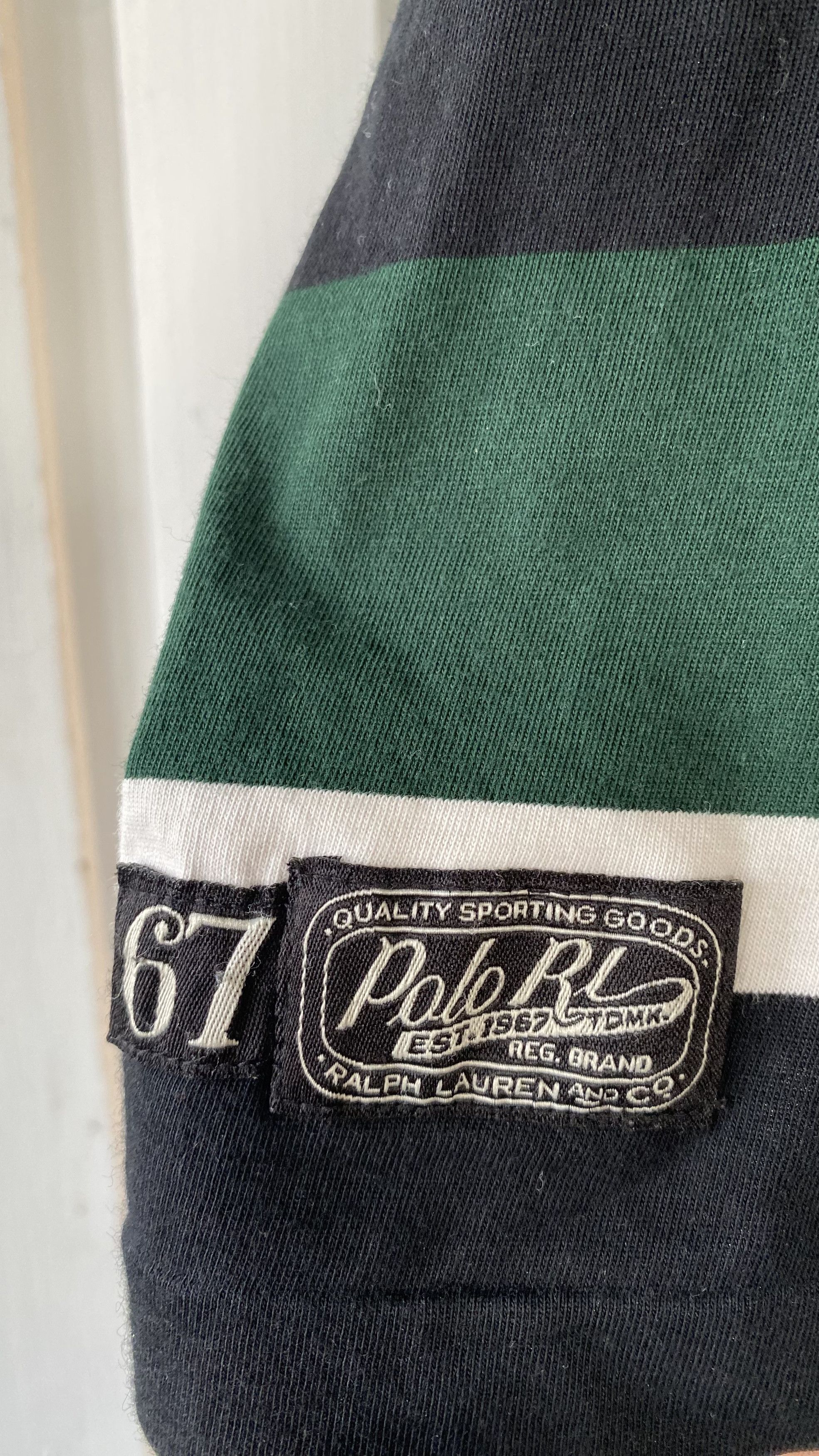 Polo Ralph Lauren Polo Ralph Lauren Mens Rugby Tshirt Large Size US L / EU 52-54 / 3 - 5 Thumbnail